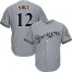 Milwaukee Brewers #12 Stephen Vogt Grey Cool Base Stitched Youth MLB Jersey