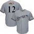 Milwaukee Brewers #12 Stephen Vogt Grey Cool Base Stitched Youth MLB Jersey