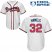 Atlanta Braves #32 Cole Hamels White New Cool Base Stitched Youth Youth MLB Jersey