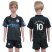 Manchester City #10 Kun Aguero Sec Away Kid Soccer Club Jersey