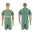 Real Madrid Blank Green Goalkeeper Soccer Club Jersey