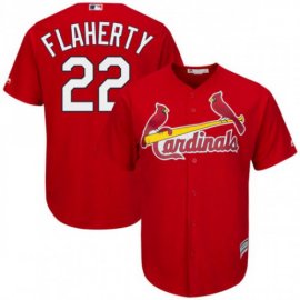 St.Louis Cardinals #22 Jack Flaherty Red New Cool Base Stitched Youth MLB Jersey