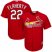 St.Louis Cardinals #22 Jack Flaherty Red New Cool Base Stitched Youth MLB Jersey