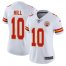 Nike Kansas City Chiefs #10 Tyreek Hill White Womens Stitched NFL Vapor Untouchable Limited Jersey