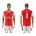 Arsenal #11 Ozil Champions League Home Soccer Club Jersey