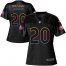Nike San Francisco 49ers #20 Jimmie Ward Black Womens NFL Fashion Game Jersey
