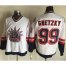 New York Rangers #99 Wayne Gretzky White CCM Statue of Liberty Stitched NHL Jersey