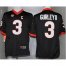 Georgia Bulldogs 3 Todd Gurley II Black Limited SEC Patch Stitched NCAA Jersey