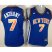 Cheap Women New York Knicks 7 Carmelo Anthony Blue Swingman NBA Jerseys