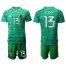 Mexico #13 G.Ochoa Green Goalkeeper Soccer Country Jersey