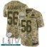 Nike San Francisco 49ers #56 Kwon Alexander Camo Super Bowl LIV 2020 Mens Stitched NFL Limited 2018 Salute To Service Jersey