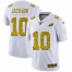 Philadelphia Eagles #10 Desean Jackson Mens Nike Flocked Leopard Print Vapor Limited NFL Jersey White