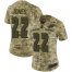 Nike Philadelphia Eagles #22 Sidney Jones Camo Womens Stitched NFL Limited 2018 Salute to Service Jersey
