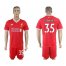 Liverpool #35 Stewart Red Home Soccer Club Jersey