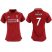 Womens Liverpool #7 Milner Red Home Soccer Club Jersey