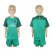 Paris Saint Germain Blank Green Goalkeeper Kid Soccer Club Jersey