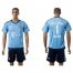 Bayern Munchen #1 Neuer Light Blue Goalkeeper Soccer Club Jersey
