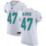 Nike Miami Dolphins #47 Kiko Alonso White Mens Stitched NFL Vapor Untouchable Elite Jersey