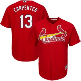 St.Louis Cardinals #13 Matt Carpenter Red Cool Base Stitched Youth MLB Jersey