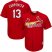 St.Louis Cardinals #13 Matt Carpenter Red Cool Base Stitched Youth MLB Jersey
