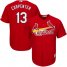 St.Louis Cardinals #13 Matt Carpenter Red Cool Base Stitched Youth MLB Jersey