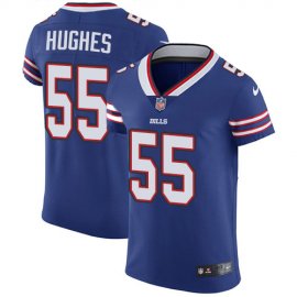 Nike Buffalo Bills #55 Jerry Hughes Royal Blue Team Color Mens Stitched NFL Vapor Untouchable Elite Jersey