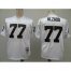 Mitchell and Ness Las Vegas Raiders #77 Lyle Alzado White Stitched Throwback NFL Jersey