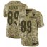 Nike Chicago Bears #89 Mike Ditka Camo Mens Stitched NFL Limited 2018 Salute To Service Jersey