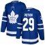 Adidas Toronto Maple Leafs #29 Felix Potvin Blue Home Authentic Stitched NHL Jersey