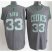 Boston Celtics 33# Larry Bird Grey Revolution 30 Swingman NBA Jersey Cheap