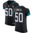Nike Jacksonville Jaguars #50 Telvin Smith Black Team Color Mens Stitched NFL Vapor Untouchable Elite Jersey