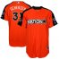 Washington Nationals #31 Max Scherzer Orange 2017 All-Star National League Stitched Youth MLB Jersey