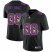 Baltimore Ravens Custom Mens Nike Team Logo Dual Overlap Limited NFL Jersey Black