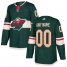 Mens Adidas Wild Personalized Authentic Green Home NHL Jersey