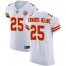 Nike Kansas City Chiefs #25 Clyde Edwards-Helaire White Mens Stitched NFL New Elite Jersey