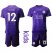Leicester City #12 Ward Purple Goalkeeper Kid Soccer Club Jersey