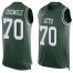 Nike New York Jets #70 Kelechi Osemele Green Team Color Mens Stitched NFL Limited Tank Top Jersey