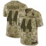 Nike Minnesota Vikings #44 Chuck Foreman Camo Mens Stitched NFL Limited 2018 Salute To Service Jersey