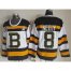 Boston Bruins #8 Cam Neely White CCM Throwback 75TH Stitched NHL Jersey