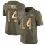 Nike Kansas City Chiefs #14 Sammy Watkins Olive/Gold Youth Stitched NFL Limited 2017 Salute to Service Jersey