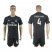 Real Madrid #4 Sergio Ramos Away Soccer Club Jersey