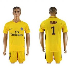 Paris Saint-Germain #1 Trapp Away Soccer Club Jersey