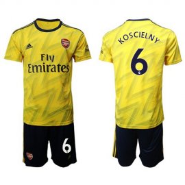 Arsenal #6 Koscielny Away Soccer Club Jersey