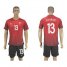 Turkey #13 Koybasi Home Soccer Country Jersey