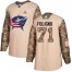 Adidas Columbus Blue Jackets #71 Nick Foligno Camo Authentic 2017 Veterans Day Stitched NHL Jersey