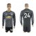 Manchester United #24 Fosu-Mensah Black Long Sleeves Soccer Club Jersey