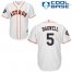 Houston Astros #5 Jeff Bagwell White Cool Base 2019 World Series Bound Stitched Youth MLB Jersey
