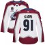 Adidas Colorado Avalanche #91 Nazem Kadri White Womens 2022 Stanley Cup Champions Road Authentic Stitched NHL Jersey Womens