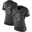 Nike Washington Football Team #5 Tress Way Black Womens Stitched NFL Limited 2016 Salute to Service Jersey