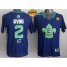 Cavaliers #2 Kyrie Irving Navy Blue 2014 All Star The Finals Patch Stitched NBA Jersey